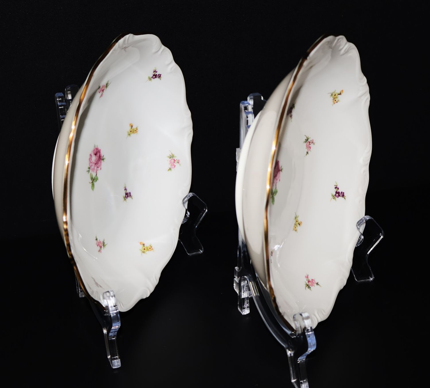 Johann Haviland Rosebud (Set of 2) Coupe Soup Bowls – 7 5/8” | Multiple Sets Available