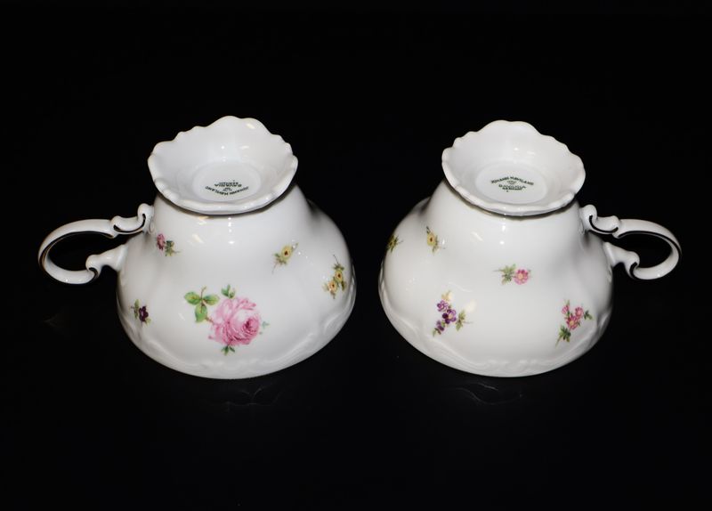 Johann Haviland Rosebud (Set of 2) Footed Cups | Multiple Sets Available