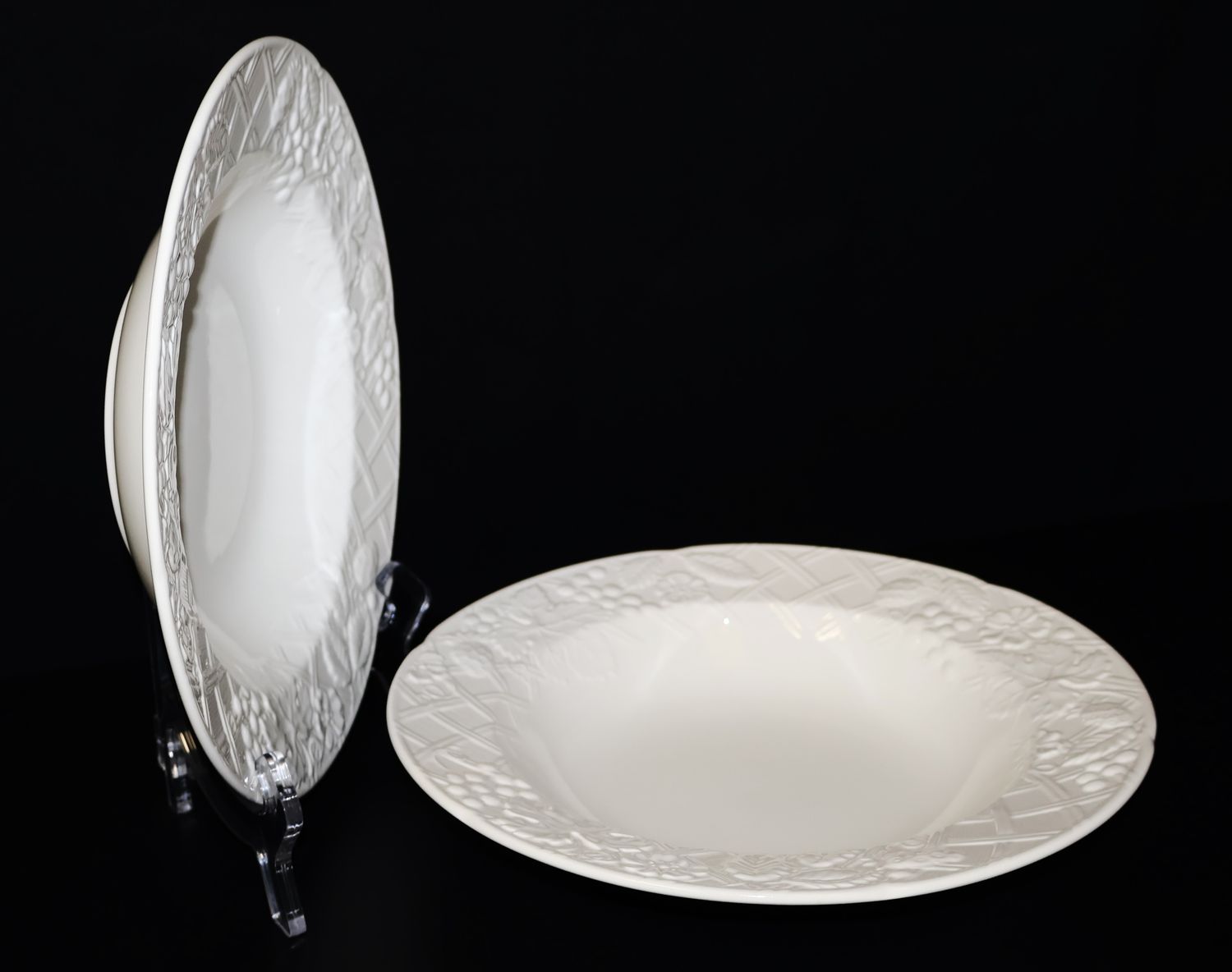Mikasa English Countryside (Set of 2) 9 3/8” Rim Soup Bowls | Multiple Sets Available