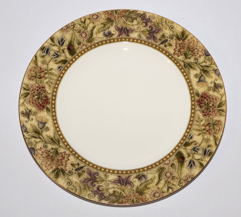 Wedgwood Floral Tapestry 8” Salad Plate | Multiple Plates Available