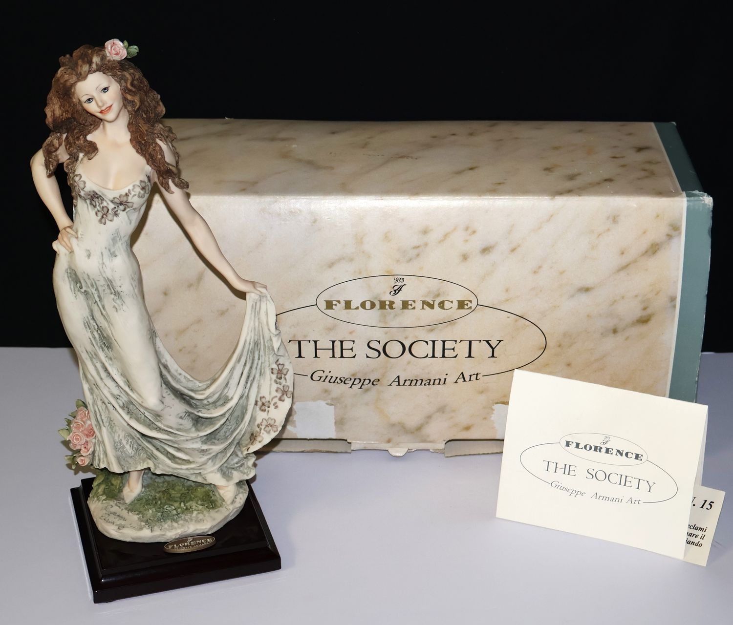 Giuseppe Armani Florence “Celebration” Society 10th Year Figurine – 12 3/4” Tall | Item #1260C