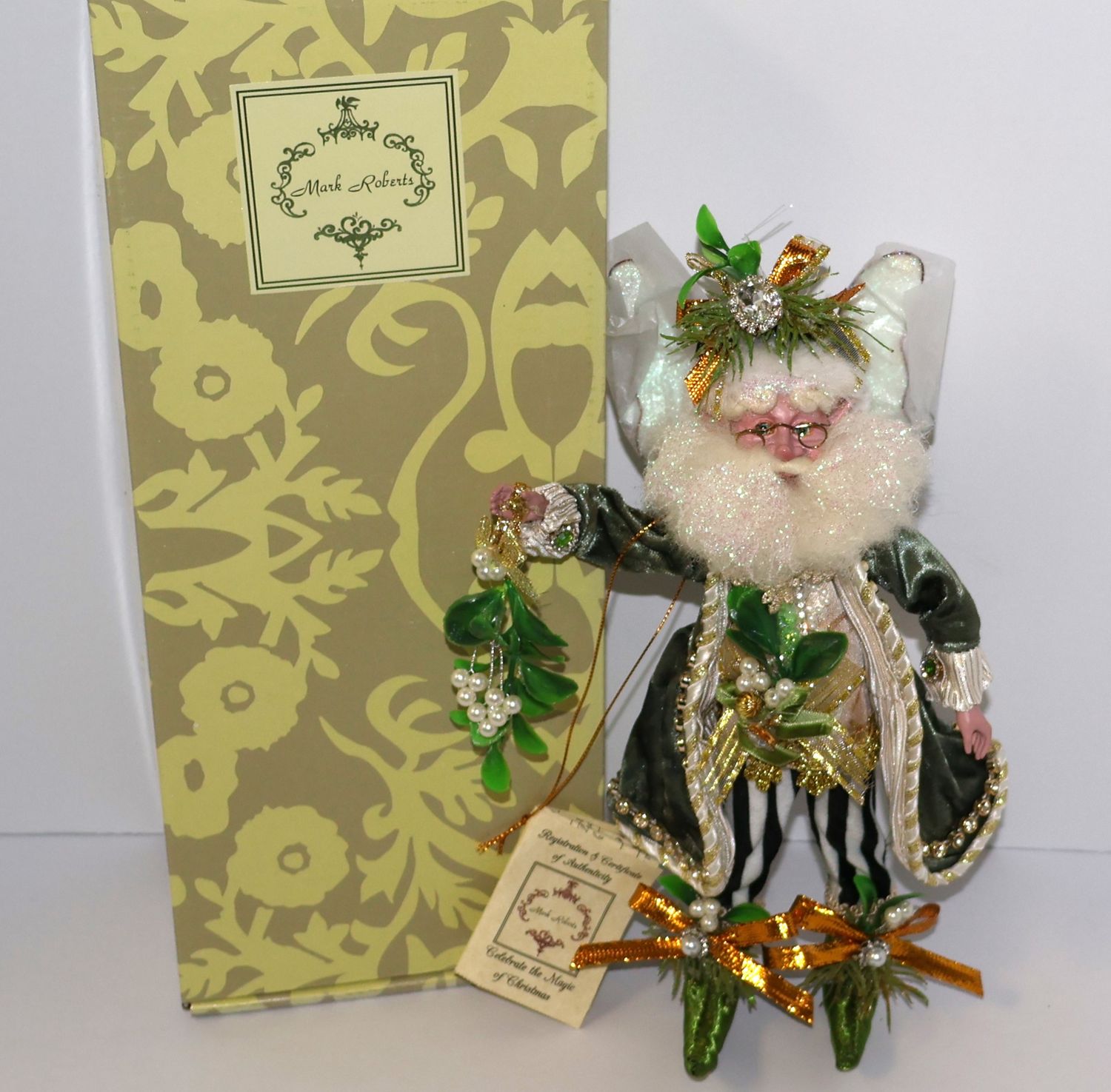 Mark Roberts Under the Mistletoe 9.5” Fairy | Item #51-24166 | Limited Edition | New in Box