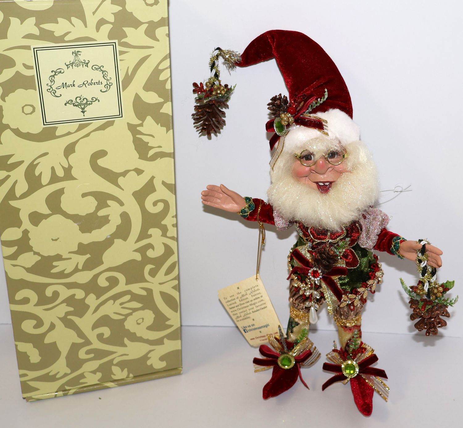 Mark Roberts Pinecone Elf - 10” | Item #51-44850 | Limited Edition | New in Box
