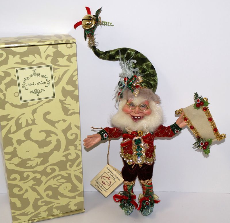 Mark Roberts On the Naughty List Elf - 11” | Item #51-44846 | Limited Edition | New in Box