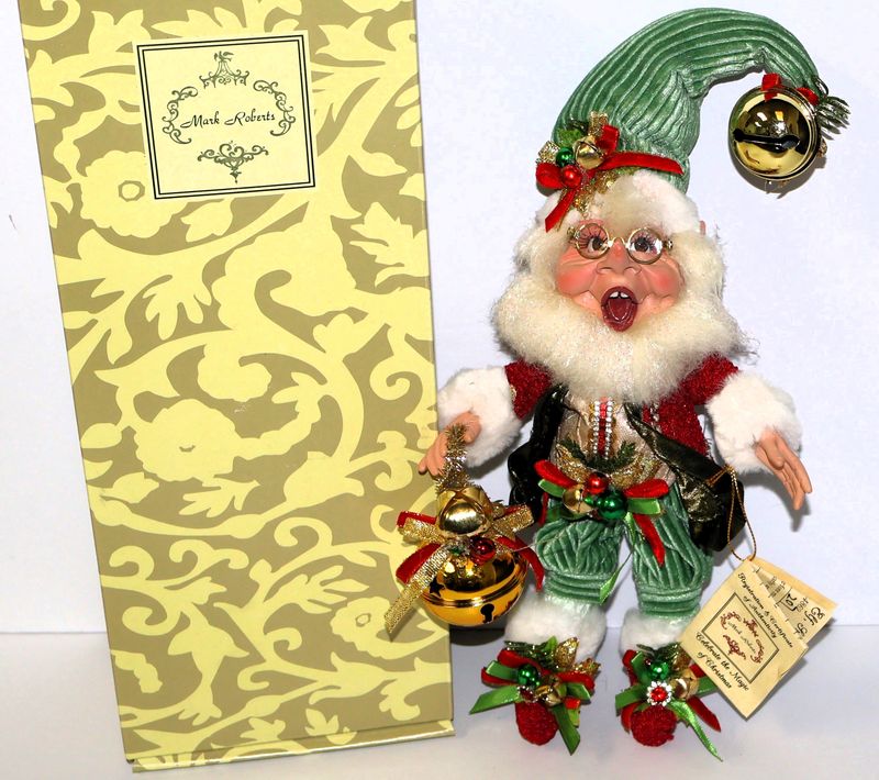 Mark Roberts Sleighbells Elf – 10” | Item #51-448/62 | Limited Edition | New in Box