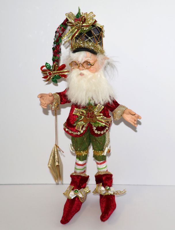 Mark Roberts 12 Drummers Drumming Northpole Elf – 14” | Item #51-23832 | Limited Edition | New in Box