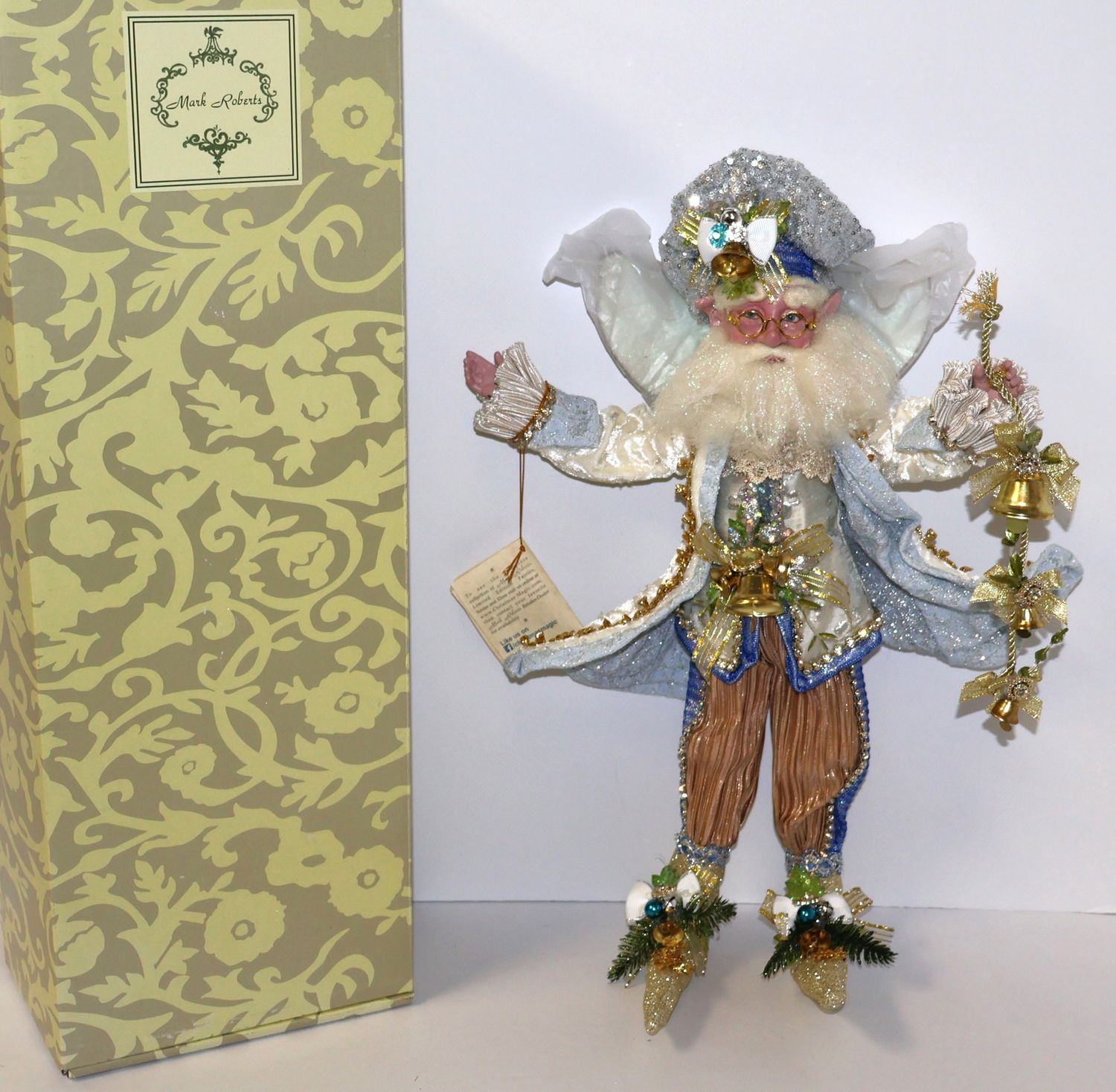 Mark Roberts Silver Bells Fairy – 16.5” | Item #51-23784 | Limited Edition | New in Box