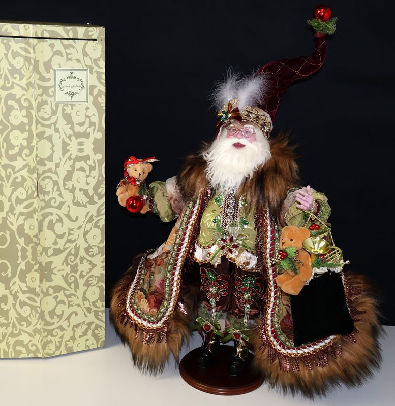 Mark Roberts Teddy Bear Santa – Large 24” | Item #51-44986 | Limited Edition | New in Box