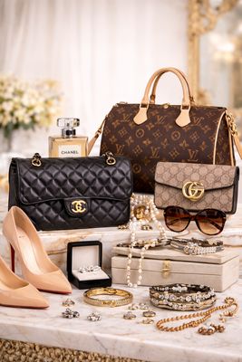 Designer Jewelry, Handbags &amp; Accessories