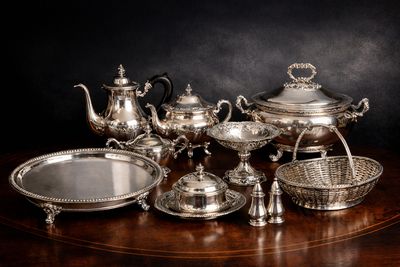 Antique &amp; Vintage Sterling Silver Hollowware