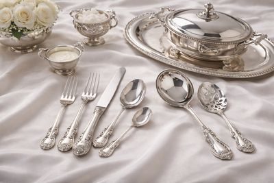 Silver Flatware &amp; Serving Pieces