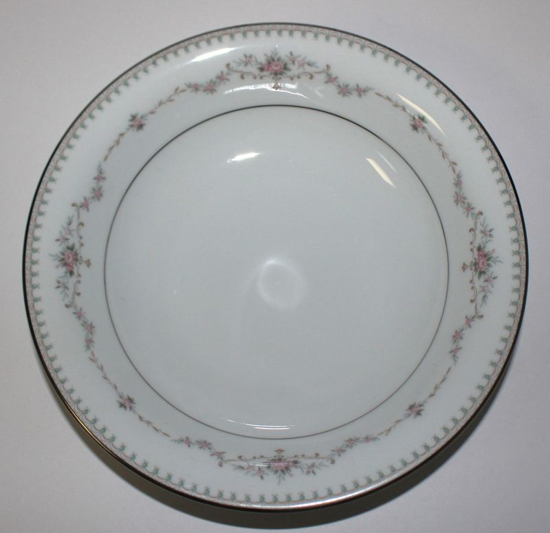 Noritake Fairmont 6102 Platinum Trim 7.5” Coupe Soup / Cereal Bowl – Multiple Available