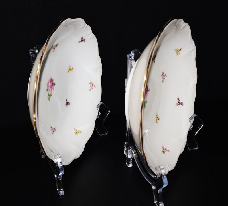 Johann Haviland Rosebud (Set of 2) Coupe Soup Bowls – 7 5/8” | Multiple Sets Available