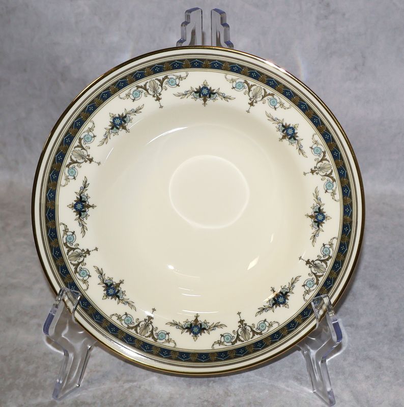 Minton Grasmere Blue Large 9” Rim Soup Bowl | Multiple Available