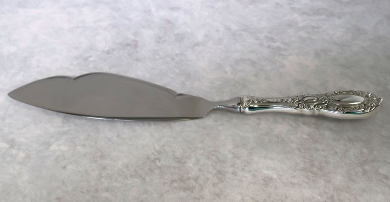 Towle King Richard Sterling Silver Fish Serving Knife – 11” | No Monogram