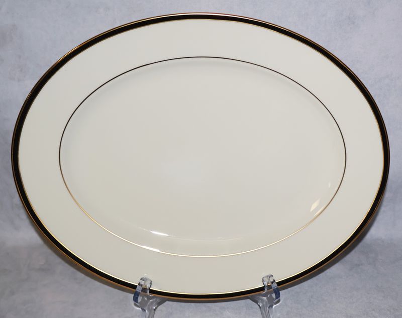 Lenox Urban Lights 13" Oval Serving Platter Fine Bone China – Made in the USA