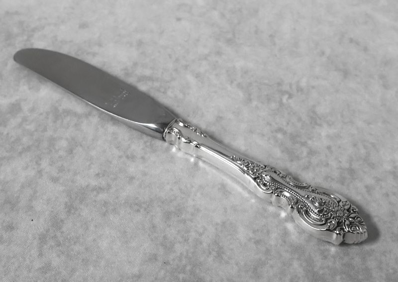 Wallace Grand Victorian Sterling Silver Butter Spreader 6 3/8” HH – Multiple Available