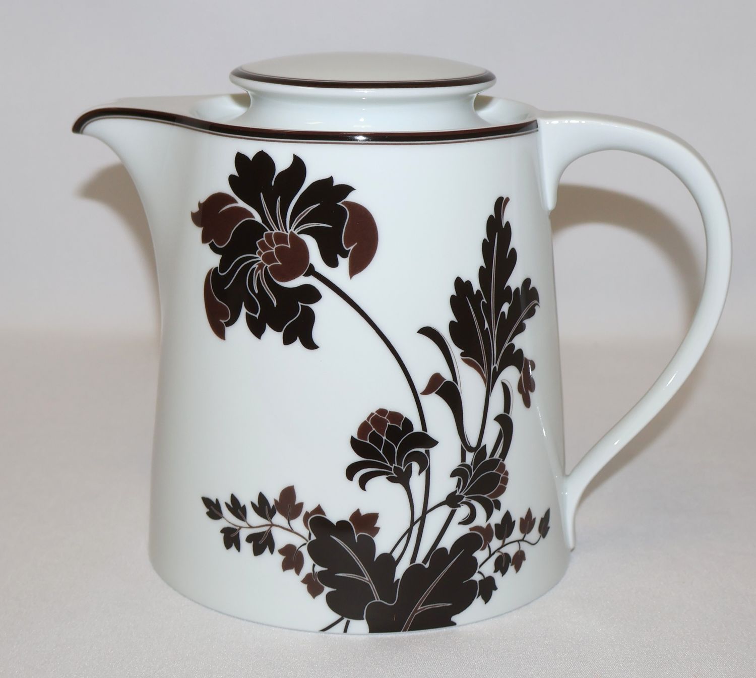 Mikasa Cocoa Blossom 5 Cup Teapot with Lid SL170-323 Portugal