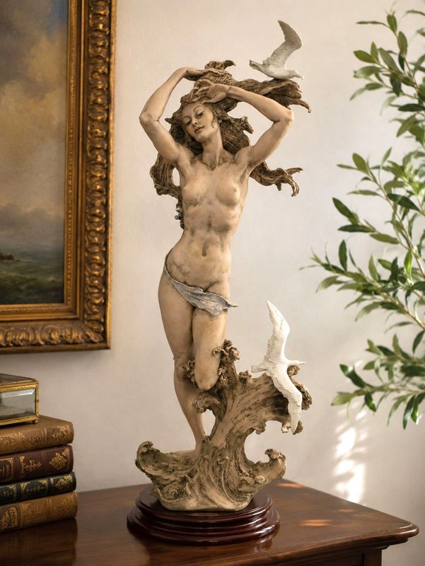 Giuseppe Armani The Sea Wave Sculpture Limited Edition #684/1500 Florence Italy 1006-T