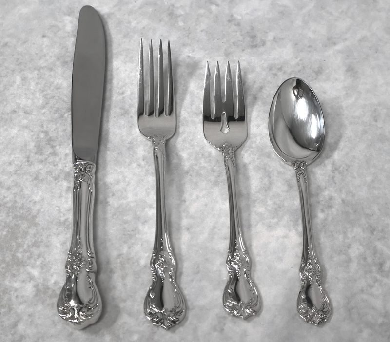 Towle Old Master Sterling Silver 4-Piece Regular Size Place Setting(s) | No Monogram