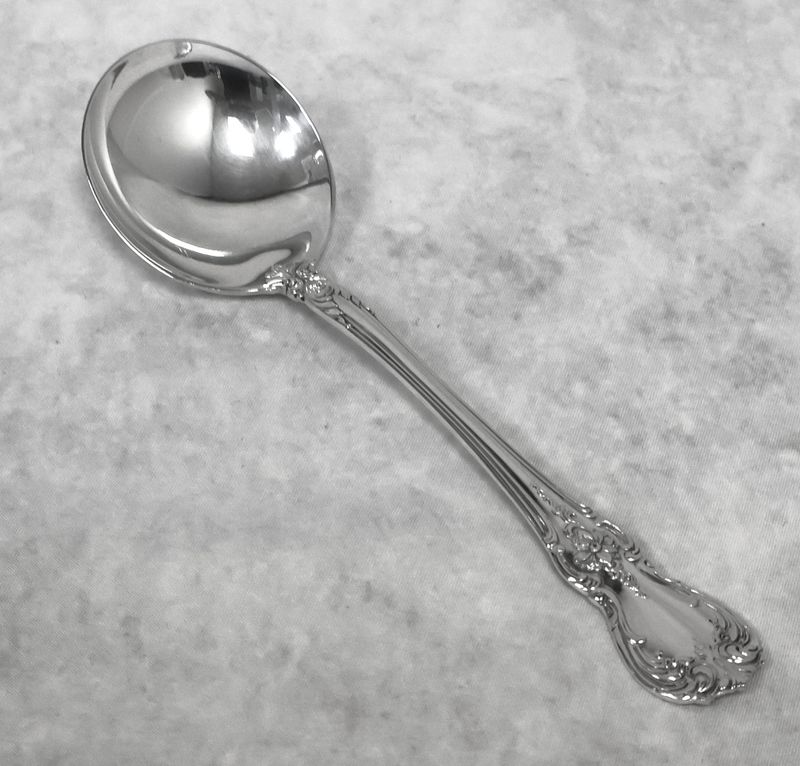 Towle Old Master Sterling Silver 6 1/4" Round Soup Cream Spoon(s) | No Monogram