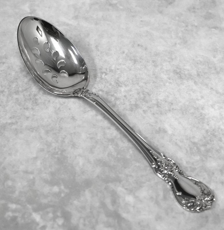 Towle Old Master Sterling Silver 8.5" Pierced Serving Tablespoon(s) | No Monogram