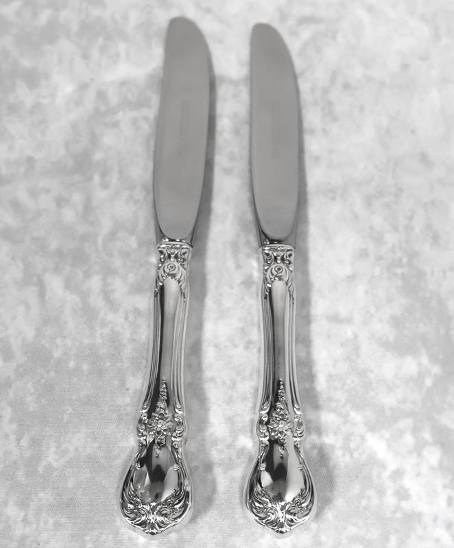 Set of 2 Towle Old Master Sterling Silver Hollow Butter Spreaders 6.5" | No Monograms