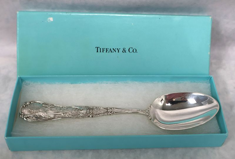 Tiffany &amp; Co. Statue of Liberty New York Sterling Silver Souvenir Spoon | Original Box
