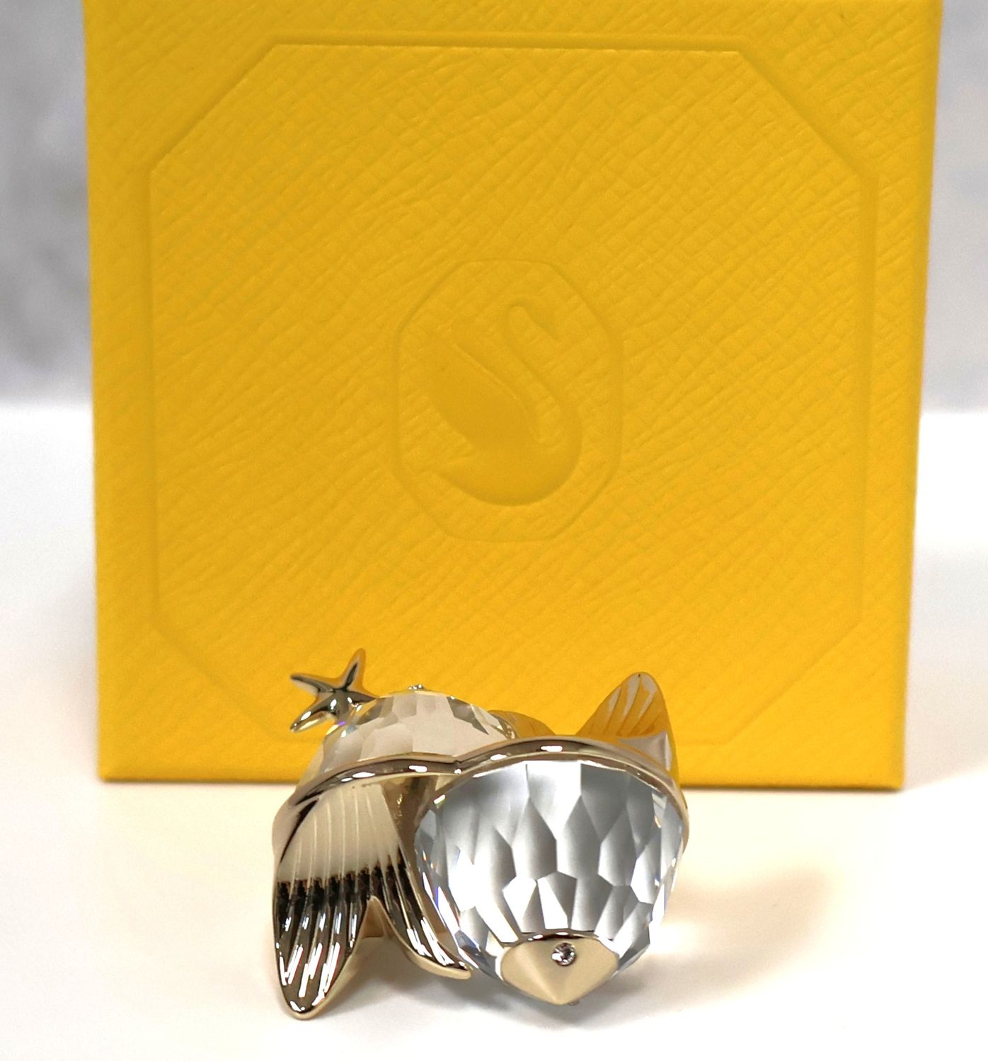 Swarovski Crystal Zodiac Pisces Fish Figurine 5670304 | Original Box