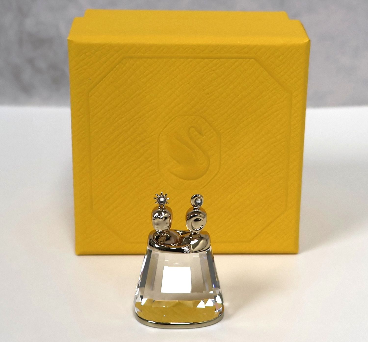 Swarovski Crystal Zodiac Gemini Twins Figurine 5670323 | Original Box