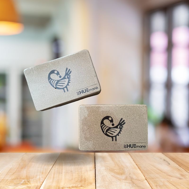 Sankofa Cork Yoga Blocks