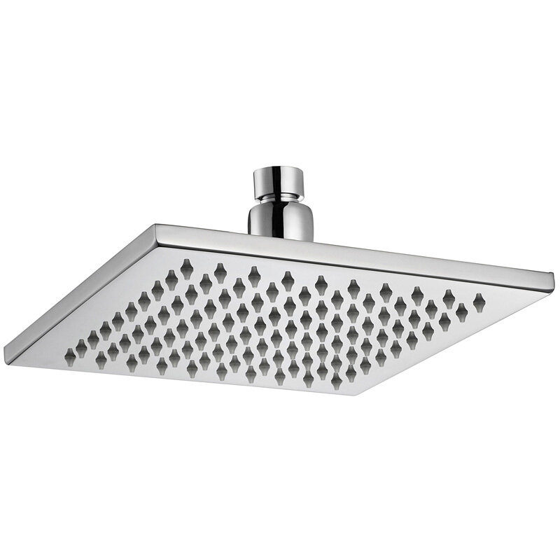 EDEN SQUARE BRASS SHOWER HEAD 200MM - PRB1067