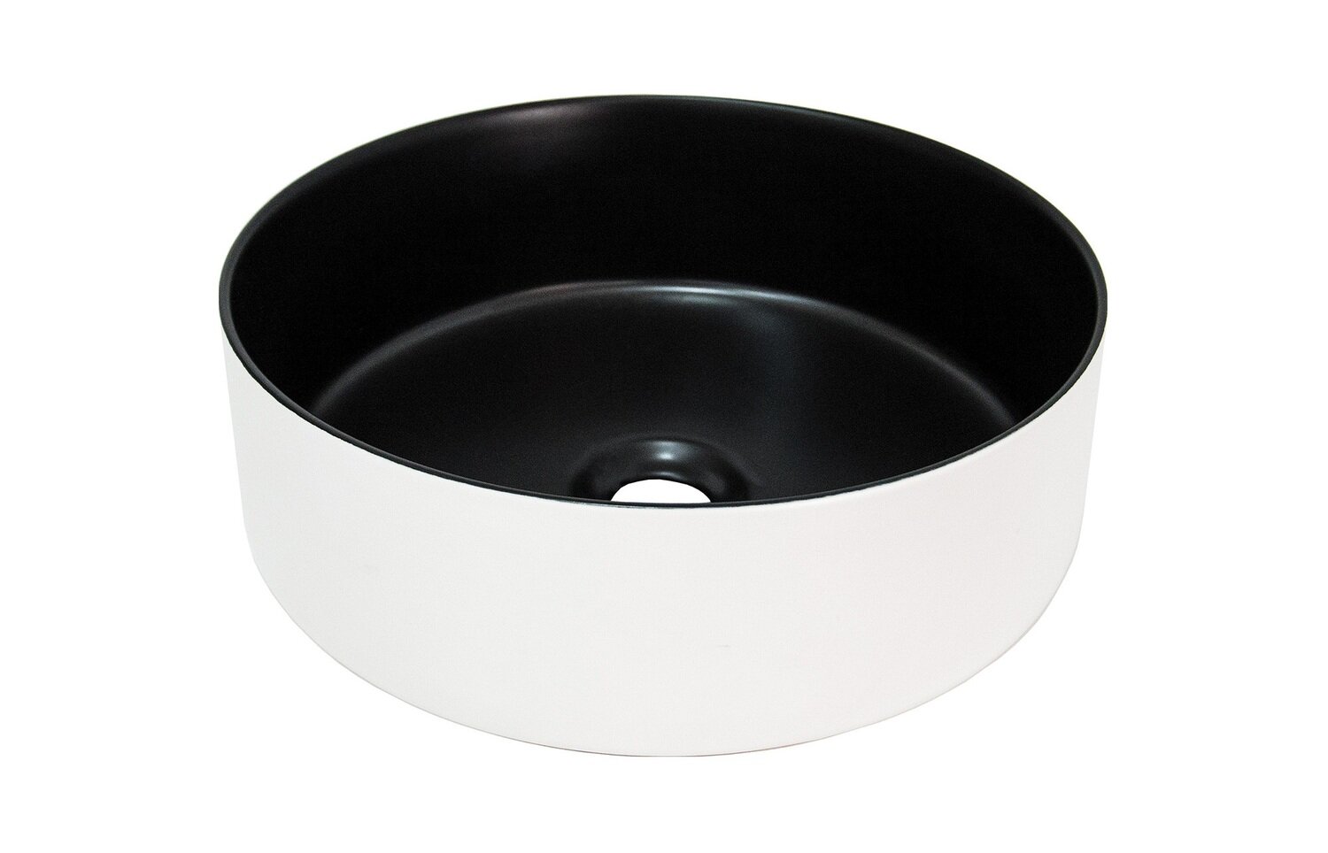 MARGOT DUO WHITE/BLACK 360mm - ABOVE COUNTER