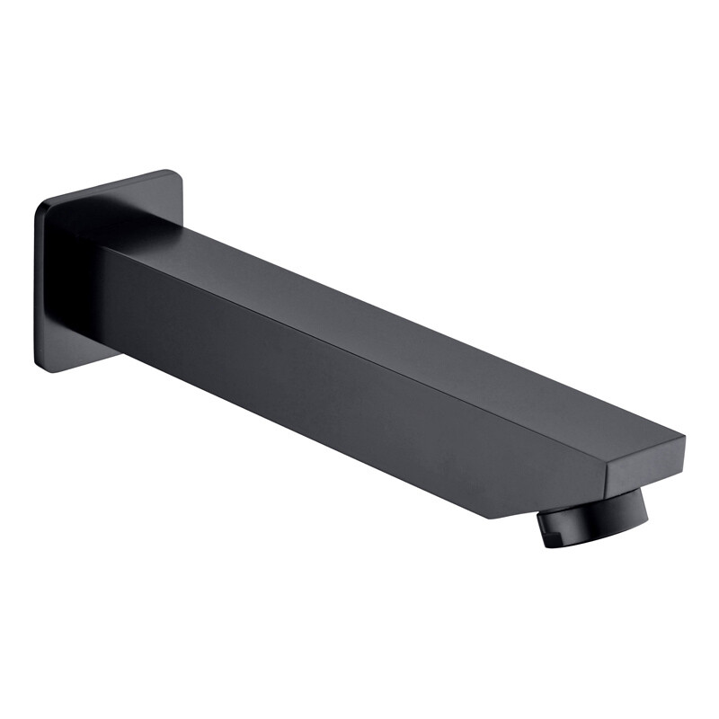 YALE BLACK SQUARE BATH SPOUT