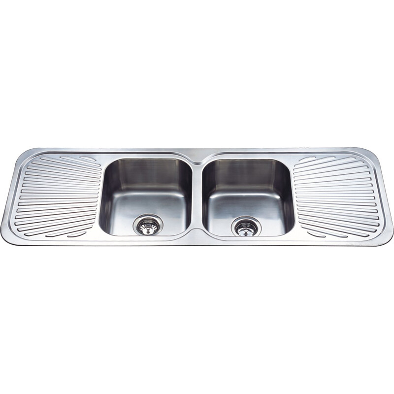 CORA DOUBLE BOWL 1380 KITCHEN SINK