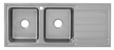 SETO DOUBLE BOWL KITCHEN SINK