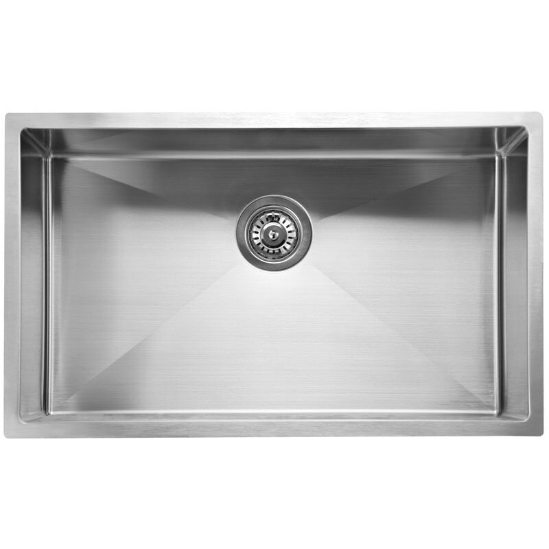 EDEN PS720R SINGLE BOWL ABOVE/UNDERMOUNT SINK