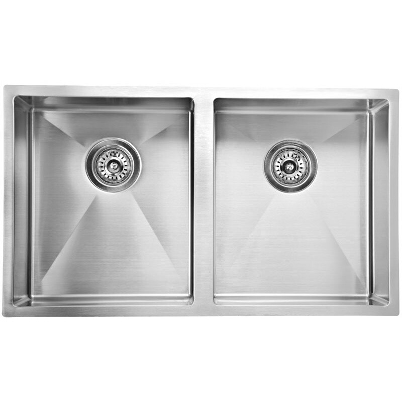 EDEN PS340DR DOUBLE BOWL ABOVE/UNDERMOUNT SINK