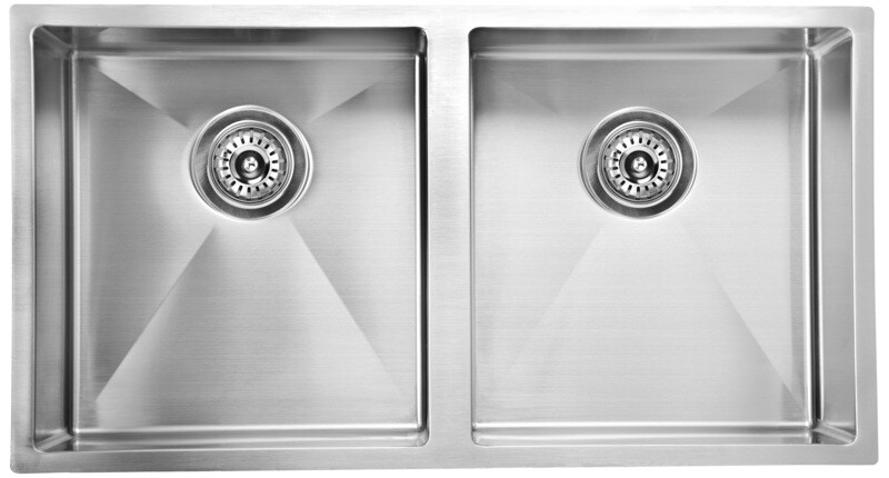 EDEN PS400DR DOUBLE BOWL ABOVE/UNDERMOUNT SINK