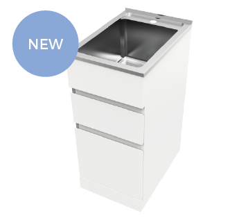 NUGLEAM 35LT DRAW SYSTEM LAUNDRY UNIT 395 W x 870 H x 570mm D