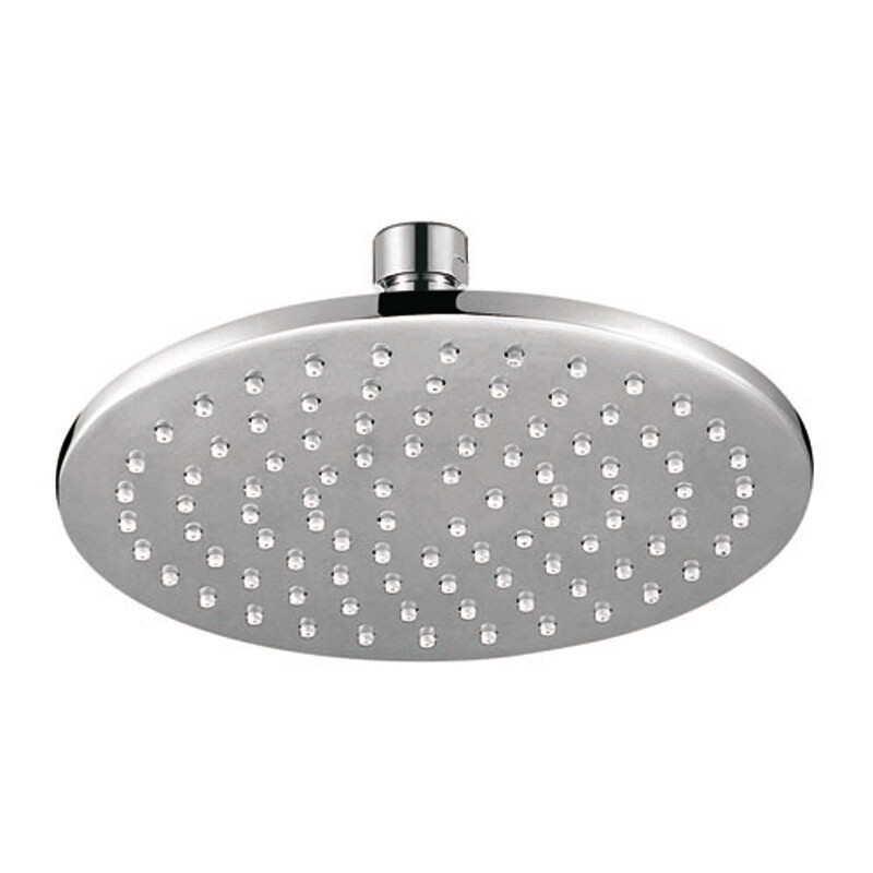 CORA ROUND BRASS SHOWER HEAD 200MM - PRB1056