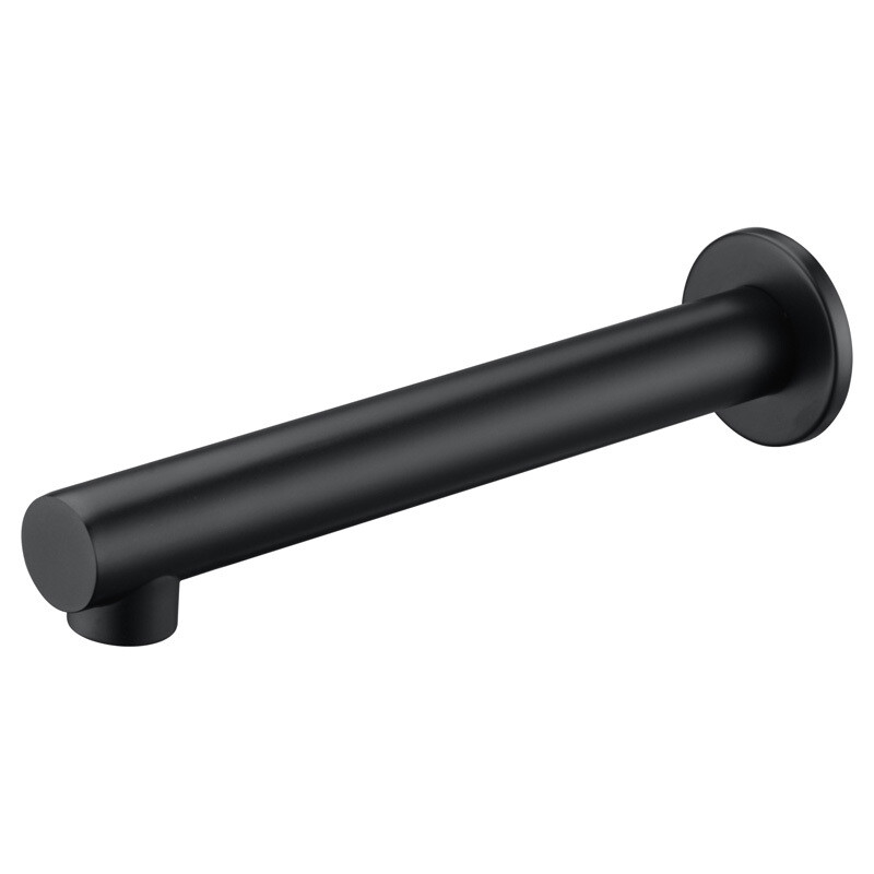 HALI BLACK ROUND BATH SPOUT