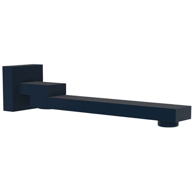 SQUARE SWIVEL BATH SPOUT BLACK-CP-F0435-0-B