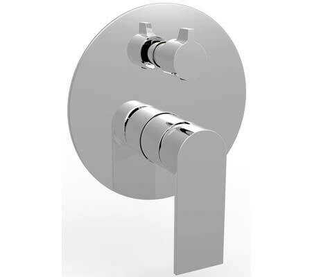 KIATO WALL MIXER DIVERTER CHROME