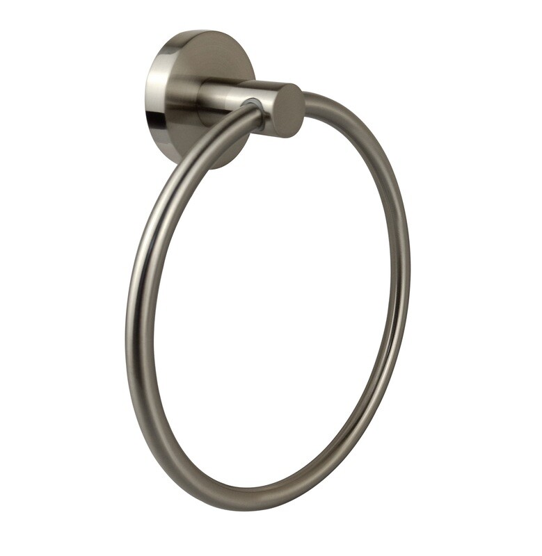 ​OPUS BRUSHED NICKEL TOWEL RING