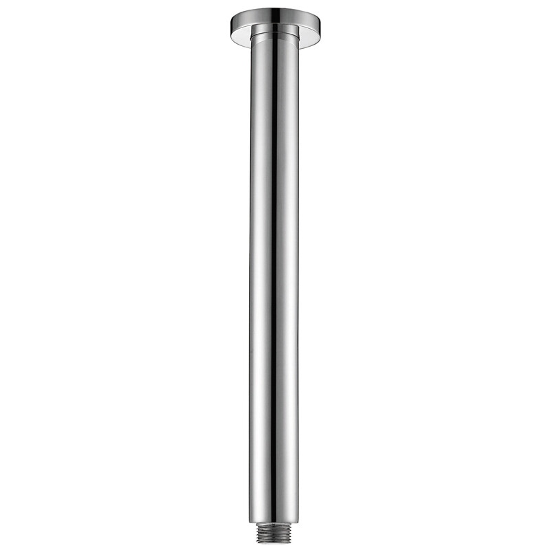 PRY001A ROUND VERTICAL 470 SHOWER ARM CHROME