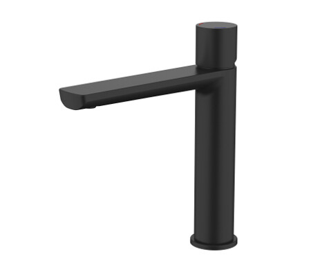 FINESA MID RISE VESSEL BASIN MIXER BLACK