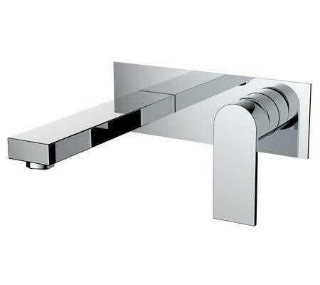 KIATO WALL BASIN MIXER CHROME