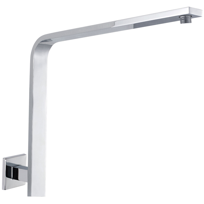 PRY030 SQUARE L HORIZONTAL SHOWR ARM CHROME