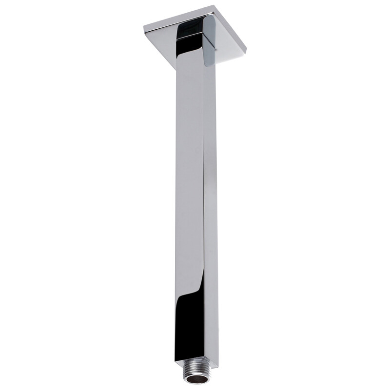 PRY002A 450 SQUARE VERTICAL SHOWER ARM CHROME